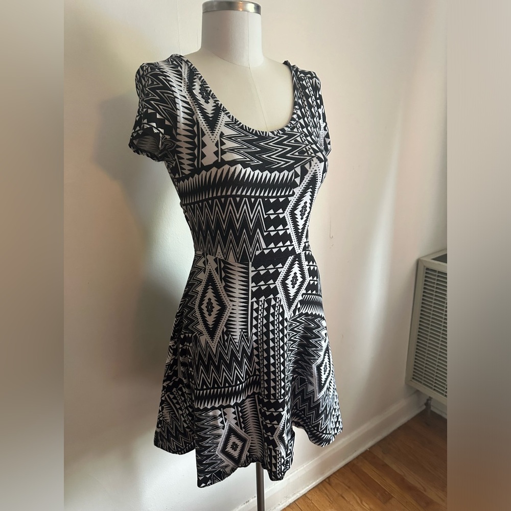 Fit and flair Papaya skater dress
